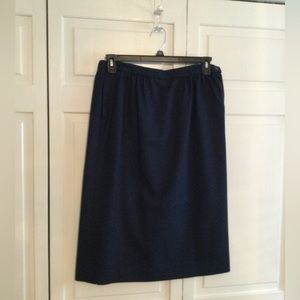 Pendleton women’s 100% wool skirt black